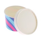 8oz Paper Ice Cream Lid