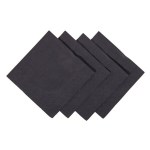 Black Cocktail Napkins 24cm 2ply (4000)