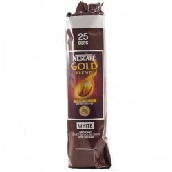 Nescafe Gold Blend 73mm Vending Incup White Coffee (12 x 25)