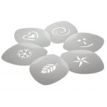 Aerolatte Cappuccino Art Stencil Set (6 stencils)