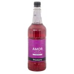 Amor Strawberry Sugar Free Syrup (1 Litre)