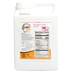 Boba Lish Dragon Fruit Bubble Tea Syrup 2.5kg