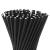 Cocktail Straws - Black (250)