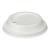 12/16oz White Moulded Fibre Sip Lid - 100